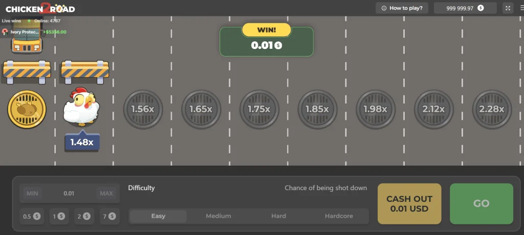 Spiel Chicken Road 2